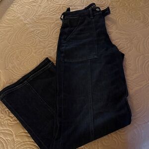 American Eagle Outfitters Dark Blue Flare Jeans